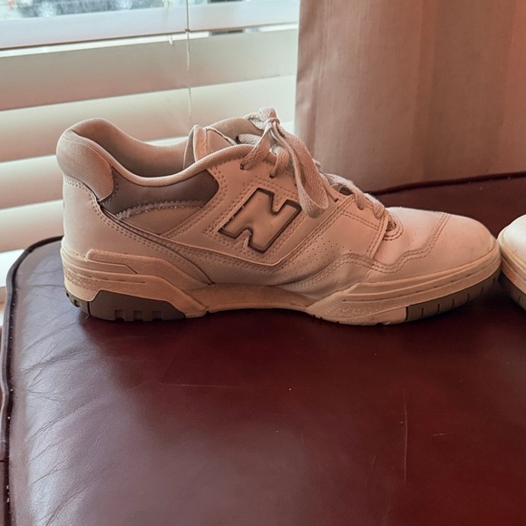 New Balance 550 White Grey Lace Up Sneakers Shoes - Picture 7 of 8